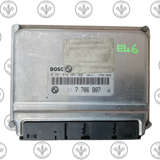 BMW 3 E46 5 E39 Diesel Engine Control Unit - 13617786887