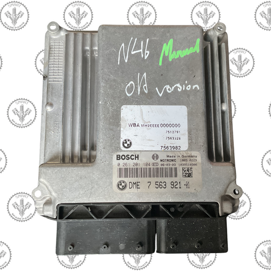 BMW ECU 7563921 N46 E46