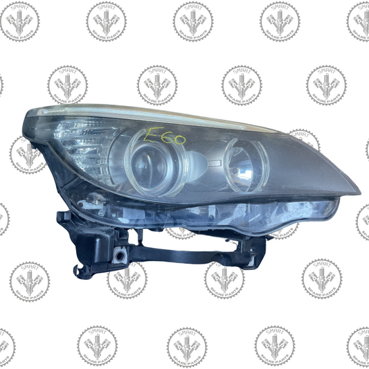 BMW E60 E61 Halogen Headlight Set (Left & Right) 7177729 7177730