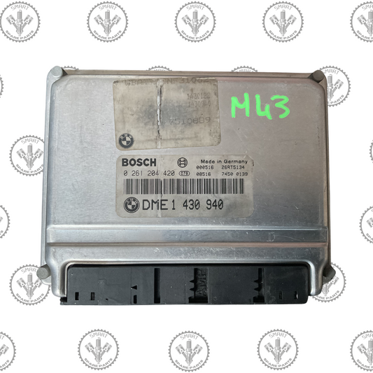 BMW 3 E46 Petrol Engine Control Unit DME 1430940 Motor ECU 0261204420