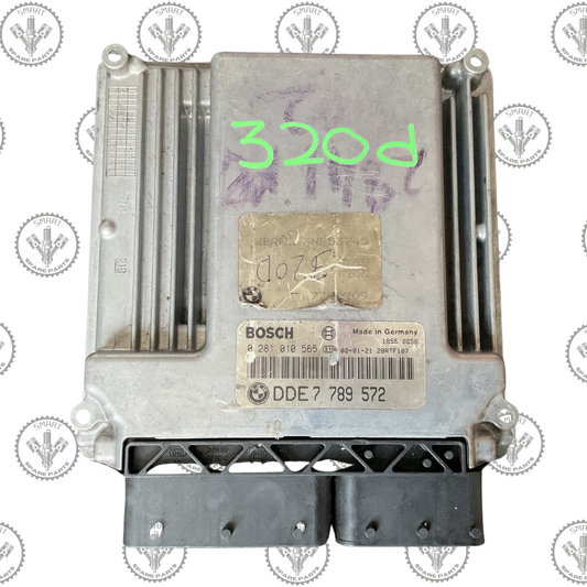 ECU Engine Controller BMW E46 320 2.0 D - 13617789572